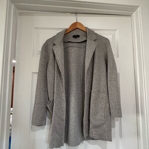 J. Crew Women's Silver Oversized Jacket